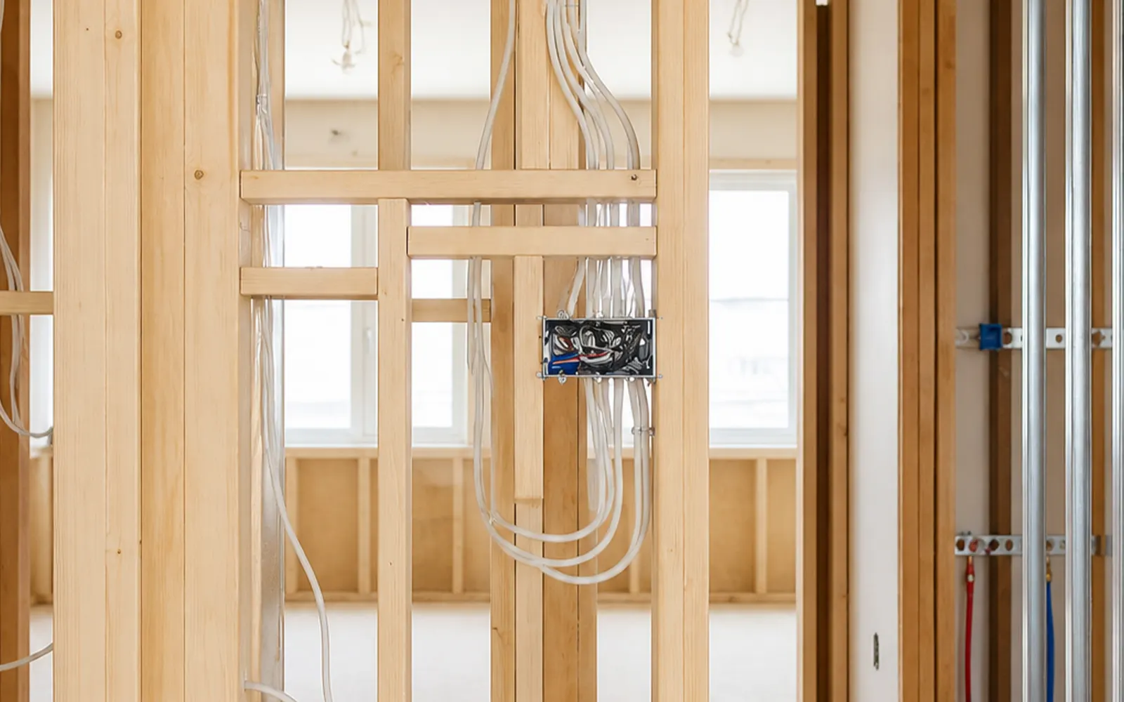 Rénovation électrique réalisé par un maître électricien Lumineau Électrique dans le Grand Montréal